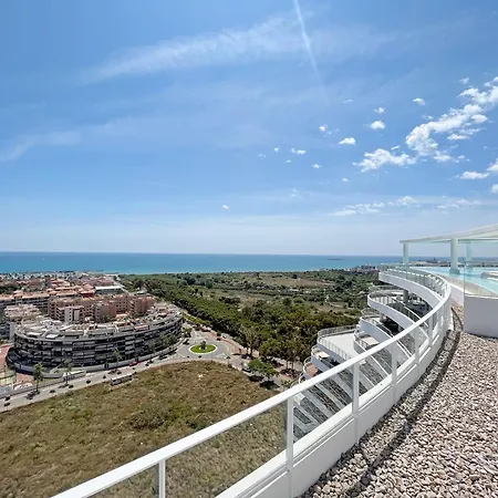 Apartment Global Properties, Moderno Con Vistas A La Costa Mediterranea En Gran Canet